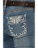 Image #2 - Shyanne Girls' Shayla Bootcut Embroidery Stretch Denim Jeans, , hi-res