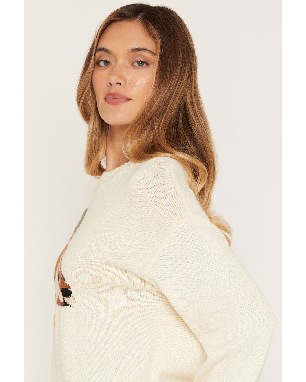 Image #2 - Wishlist Women's Duck Sweater, Cream, hi-res