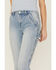 Image #2 - Cleo + Wolf Women's Carpenter Straight Denim Jeans, Light Wash, hi-res