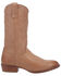 Image #2 - Dingo Men's Montana Western Boots - Medium Toe , Natural, hi-res