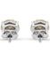 Image #2 - Montana Silversmiths Women's Gleaming Twilight Earrings, Silver, hi-res