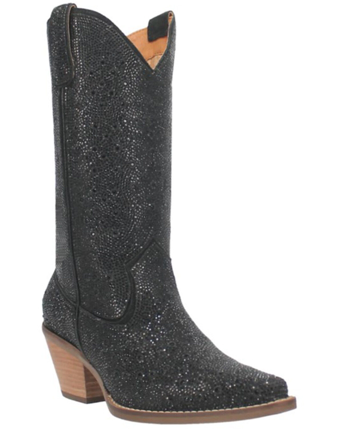 Dingo Women's Dollar Western Boots - Snip Toe, Black, hi-res