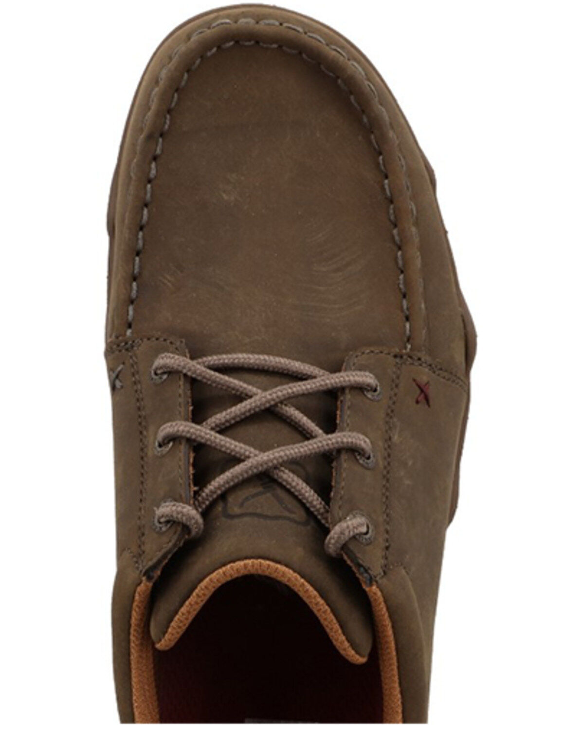 Image #6 - Twisted X Men's Boat Shoe Ultralite X&trade; Driving Mocs, Beige, hi-res