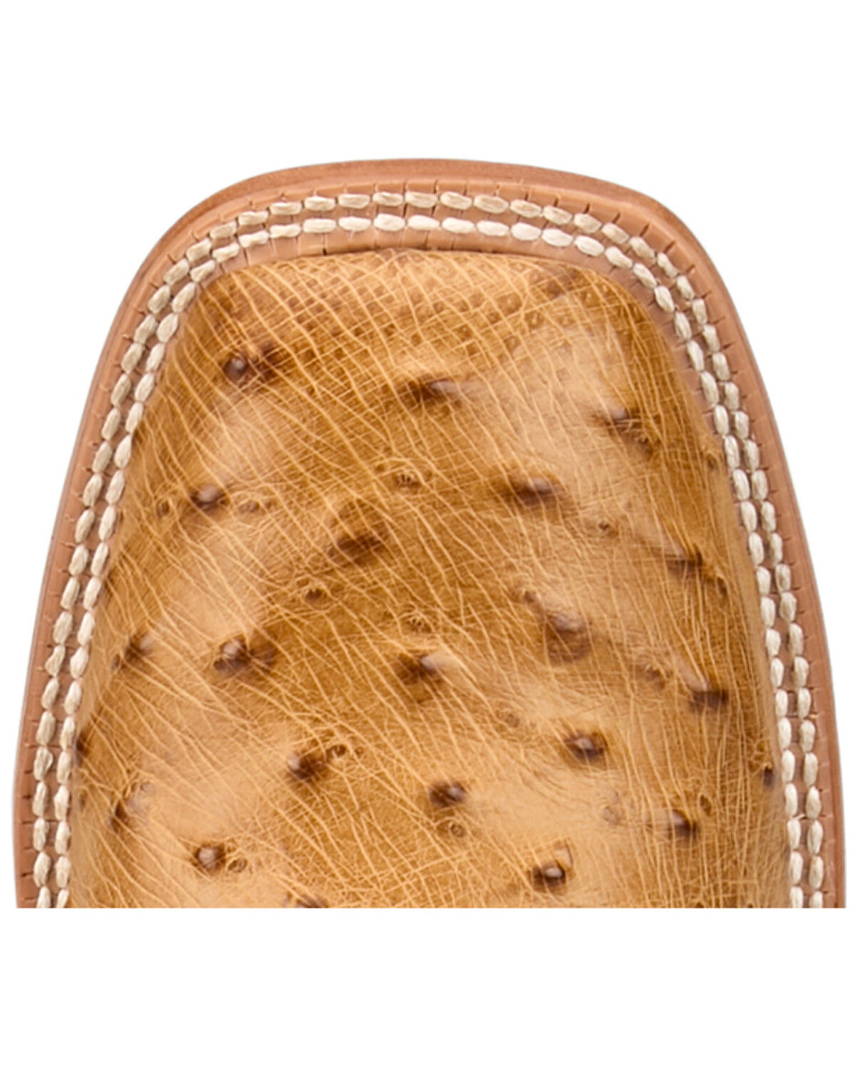Image #6 - Tony Lama Men's Blaine Exotic Ostrich Western Boots - Broad Square Toe, Brown, hi-res